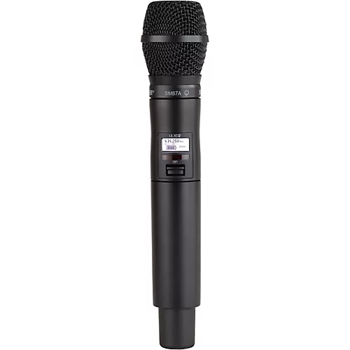 Shure ULXD2/SM87 Handheld Transmitter With SM87 Microphone, 174-216mHz Band V50