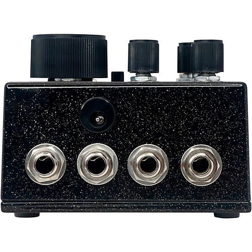 Death By Audio ROOMS Stereo Reverb Effects Pedal Black Sparkle