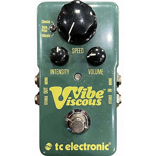 Used TC Electronic Viscous Vibe Univibe Effect Pedal