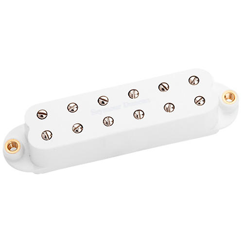 Seymour Duncan SJBJ-1b JB Jr. Bridge Humbucker Strat Pickup - Black White Neck