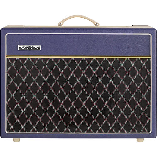 VOX AC15 Custom 15W 1x12 Limited-Edition Tube Guitar Combo Amp Blue/Cream