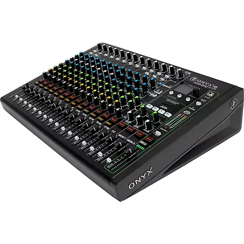 Mackie Onyx16 16-Channel Premium Analog Mixer With Multi-Track USB And Bluetooth