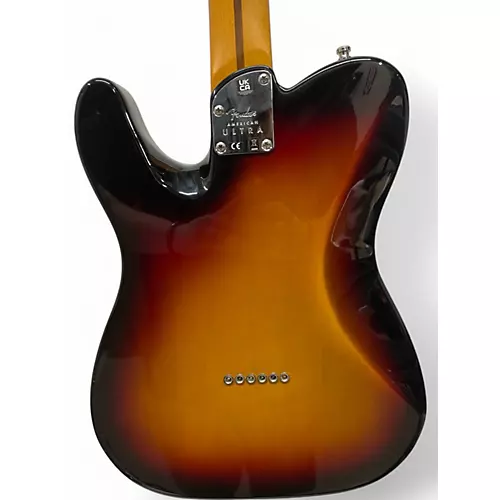 Used Fender American Ultra Telecaster 3 Color Sunburst Solid Body Electric Guitar 3 Color Sunburst