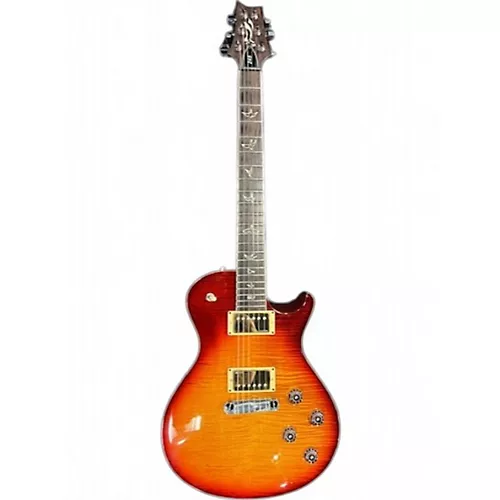 Used 2010 PRS 25th Anniversary SC245 Amber Solid Body Electric Guitar Amber