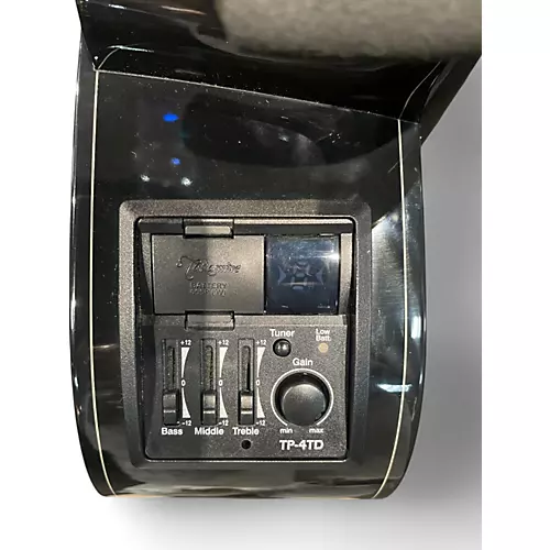 Used Takamine GD30CE-12 Black 12 String Acoustic Electric Guitar Black