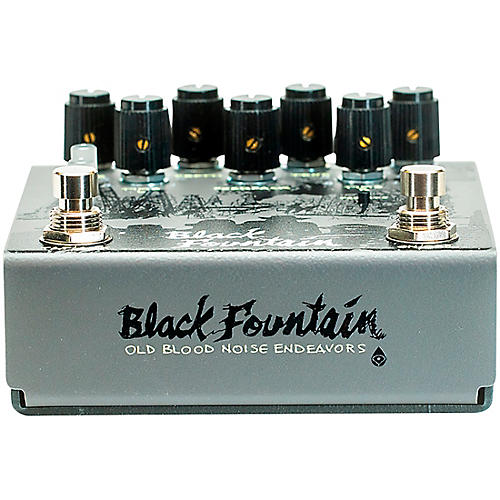 Old Blood Noise Endeavors Black Fountain Stereo Delay Effects Pedal Slate