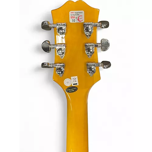 Used Epiphone Wildkat with Bigsby Antique Natural Hollow Body Electric Guitar Antique Natural