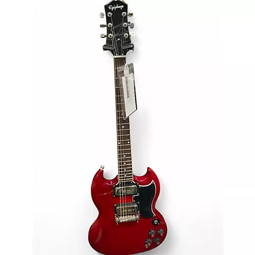 Used Epiphone Tony Iommi SG Custom Candy Apple Red Solid Body Electric Guitar Candy Apple Red