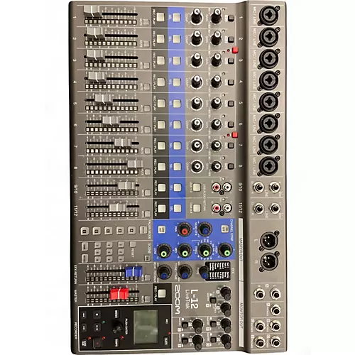 Used Zoom L-12 with case Unpowered Mixer