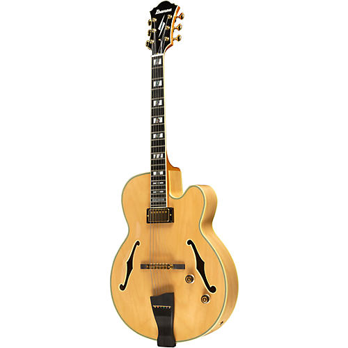 Ibanez PM200 Pat Metheny Signature Hollowbody Electric Guitar Natural