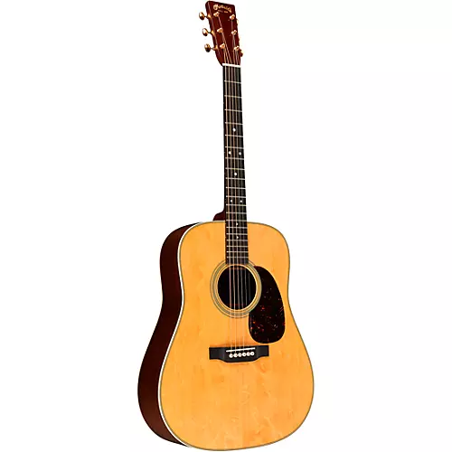 Martin Custom Shop 28 Style Dreadnought Premium Madagascar-Bearclaw Spruce Top Acoustic Guitar Natural