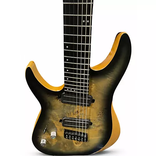 Used Schecter Guitar Research REAPER LH 7 Sandburst Electric Guitar Sandburst