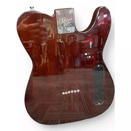 Used Michael Kelly LH ELECTRIC GUITAR Natural Electric Guitar Natural