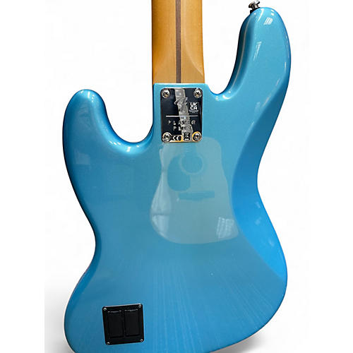 Used 2022 Fender Player Plus Active Jazz Bass opal spark Electric Bass Guitar opal spark