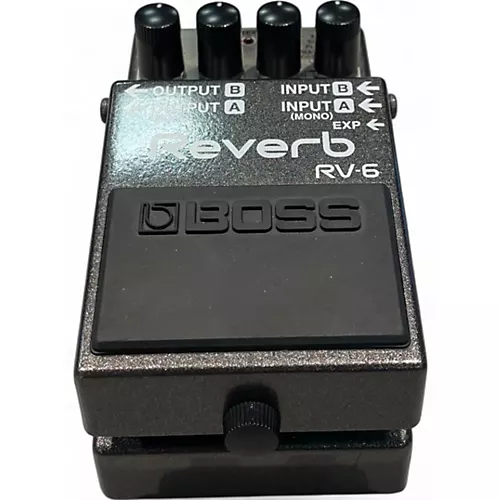 Used BOSS RV6 Digital Reverb Effect Pedal