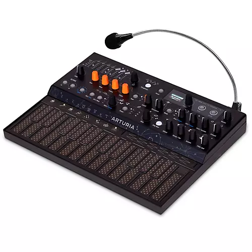 Arturia MicroFreak Stellar Hybrid Synthesizer With Matching Gooseneck Mic