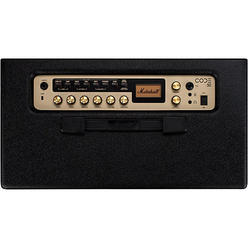 Marshall CODE50 50W 1x12 Guitar Combo Amp Black