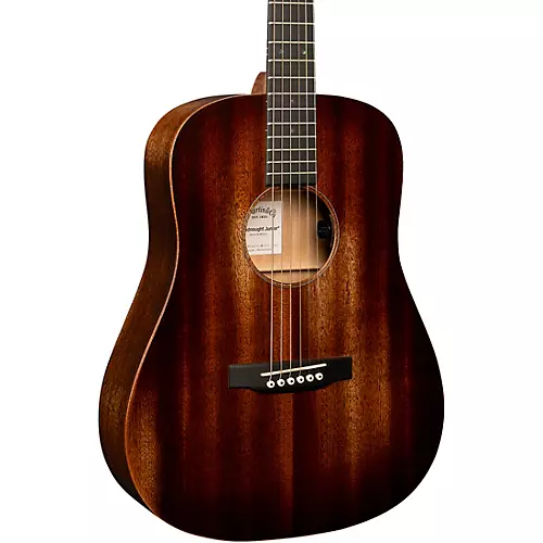 Martin D Jr E StreetMaster Dreadnought Acoustic-Electric Guitar Dark Mahogany