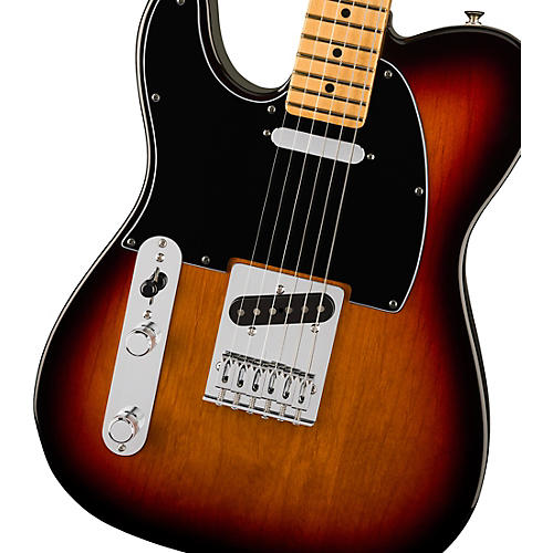 Fender Player II Telecaster Left-Handed Maple Fingerboard Electric Guitar Hialeah Yellow