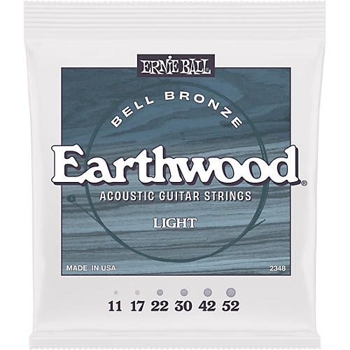 Ernie Ball Earthwood Bell Bronze Acoustic Guitar Strings Medium (13-56)