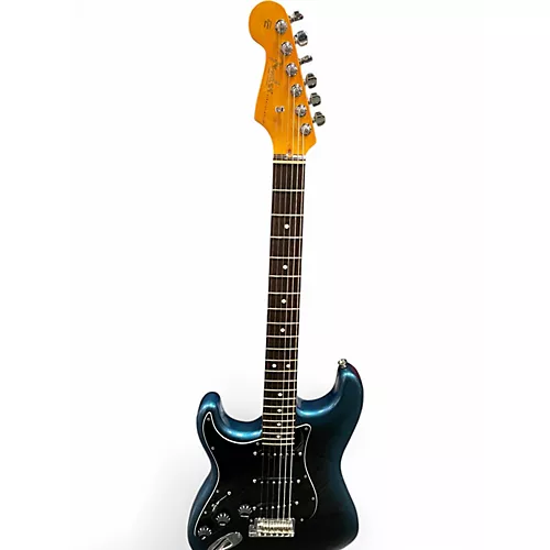 Used 2021 Fender American Professional II Stratocaster  LH DARK NIGHT Electric Guitar DARK NIGHT