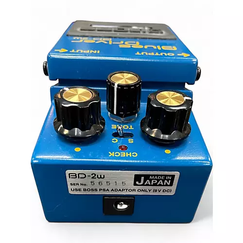 Used BOSS BD2W Blues Driver Waza Craft Effect Pedal