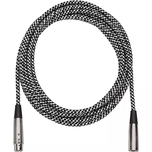 Musician's Gear Tweed Lo-Z Woven XLR Mic Cable Gold 20 ft.