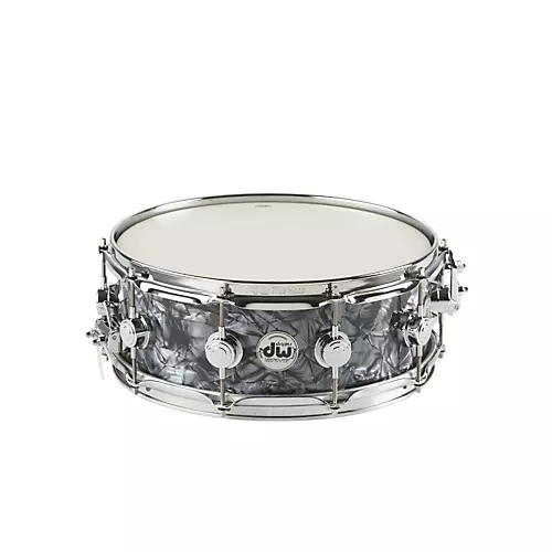 DW Collector's Series FinishPly Snare Drum Black Galaxy with Chrome Hardware 14x5.5