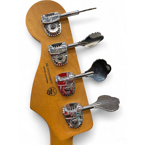 Used Fender American Professional II Jazz Bass Fretless 3 Color Sunburst Electric Bass Guitar 3 Color Sunburst