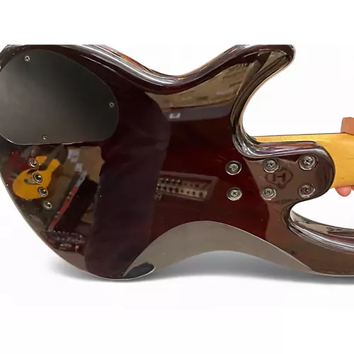 Used Schecter Guitar Research Raiden Special 4 String Black Cherry Electric Bass Guitar Black Cherry