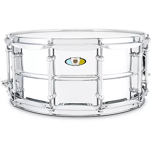 Ludwig Supralite Steel Snare Drum 13 x 6 in.