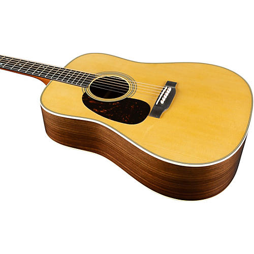 Martin D-28 Standard Left-Handed Dreadnought Acoustic Guitar Natural