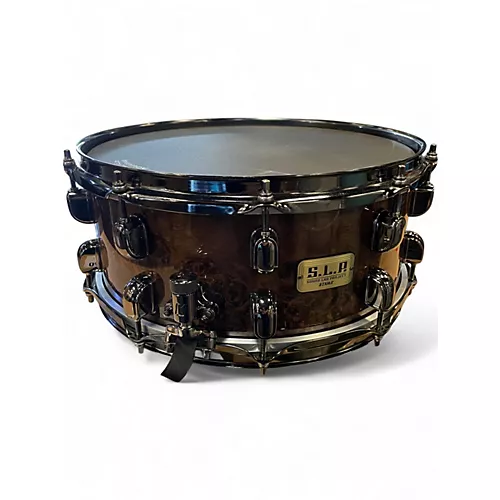 Used TAMA 6X14 Sound Lab Project Snare kona mappa burl Drum kona mappa burl 13