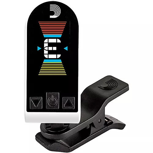 D'Addario Equinox Headstock Tuner White