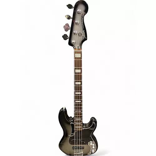Used Fender TROY SANDERS PRECISION BASS SILVER BURST Electric Bass Guitar SILVER BURST