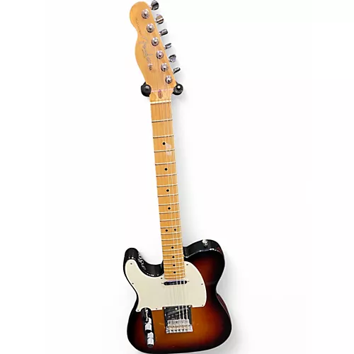 Used Fender American Standard Telecaster Left Handed 3 Color Sunburst Electric Guitar 3 Color Sunburst