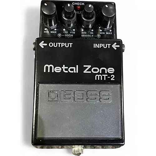 Used BOSS MT2 Metal Zone Distortion 30TH Anniversary Effect Pedal