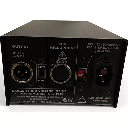 Used RODE NTK Condenser Microphone