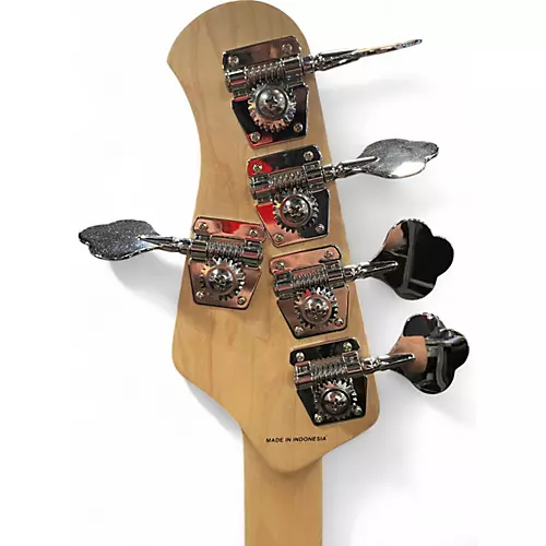 Used Sterling by Music Man Ray5HH 5 String  Ruby Red Burst Satin Electric Bass Guitar Ruby Red Burst Satin