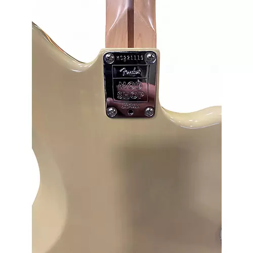 Used 2022 Fender Mod Shop Jazzmaster Trans Blonde Electric Guitar Trans Blonde