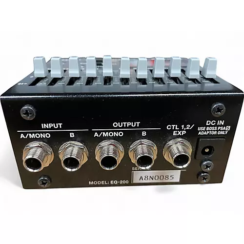 Used BOSS EQ200 Graphic Equalizer Pedal
