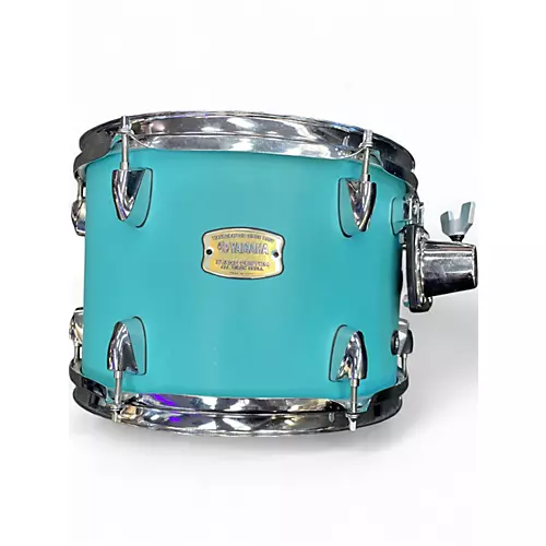 Used Yamaha 12X8 Stage Custom Tom Matte Surf Green Drum Matte Surf Green 130