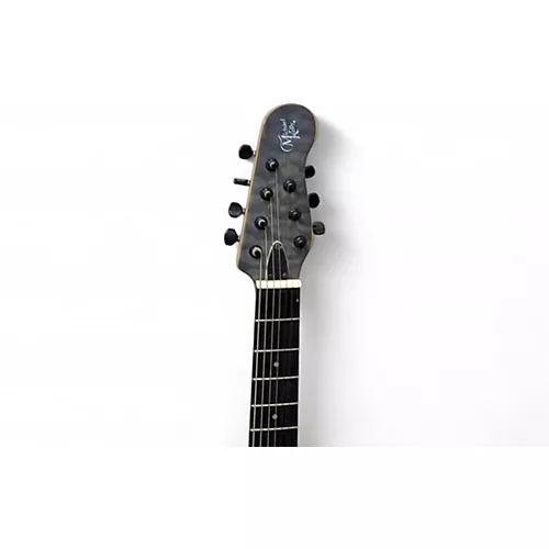 Used Michael Kelly MK64 7 STRING ELECTRIC GUITAR Trans Black Solid Body Electric Guitar Trans Black