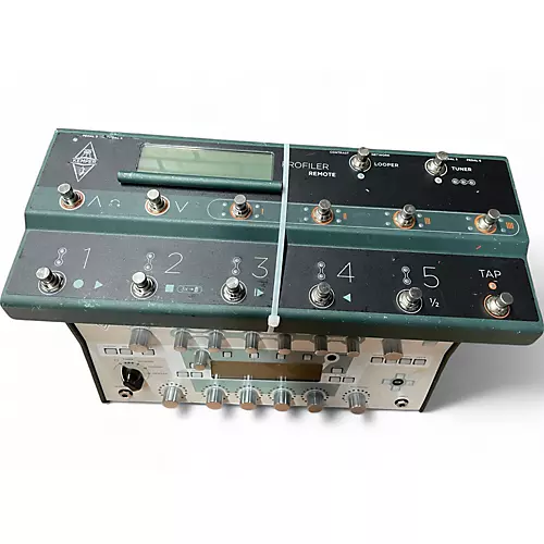 Used Kemper profiler amp head with remote Solid State Guitar Amp Head