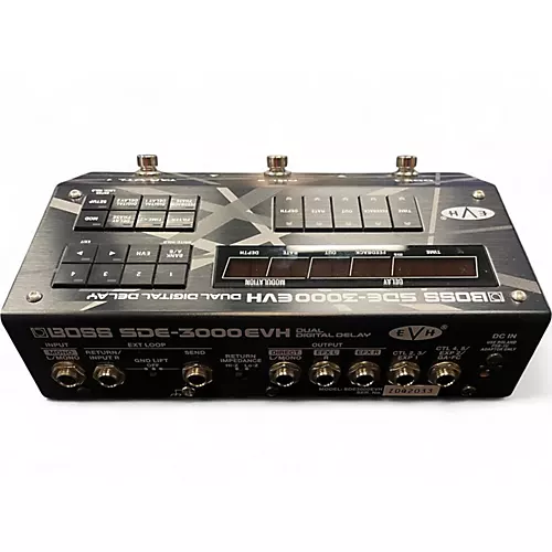 Used BOSS SDE-3000 EVH Effect Pedal