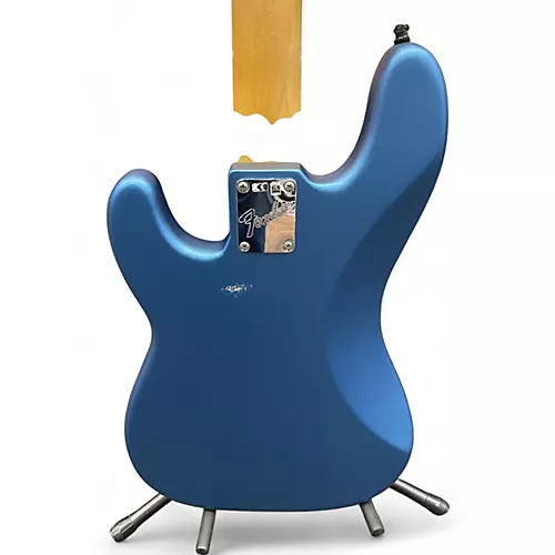 Used 2021 Fender American Performer Precision Bass SATIN LAKE PLACID Electric Bass Guitar SATIN LAKE PLACID