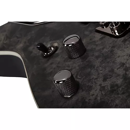 Schecter Guitar Research Ernie C C-1 Left Handed Electric Guitar Black Reign