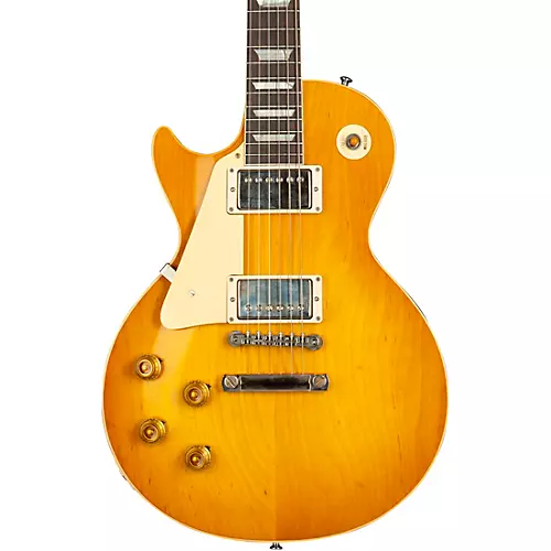 Gibson Custom 1958 Les Paul Standard Reissue VOS Left-Handed Electric Guitar Washed Cherry Sunburst