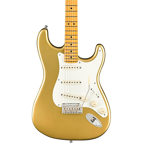 Open-Box Fender Lincoln Brewster Stratocaster Maple Fingerboard Electric Guitar Condition 2 - Blemished Aztec Gold 197881293987