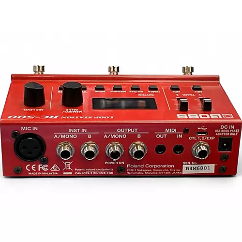 Used BOSS RC500 Pedal